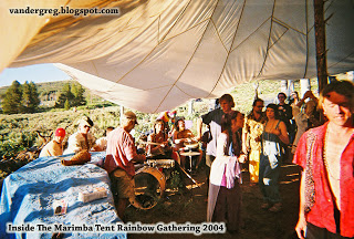 Photo of the Rainbow Gathering 2004 in California by gvan42