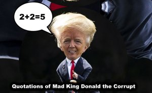 free MEME by gvan42 satire of Mad King Donald the Corrupt #Impeach tRUMP NOW!